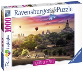 Puzzle 1000: Balony nad Myanmarem