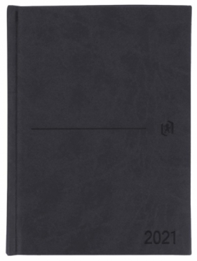 Kalendarz książkowy 2021 DTP Modern czarny