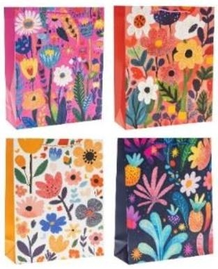 <img src='https://webimage.pl/pics/530/8/d5907354148530.jpg' style='height:440px' /> Torebka prezentowa 26x32x10cm Kwiaty MIX