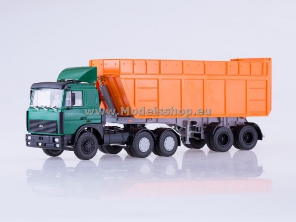 MAZ-6422 Tractor Truck with Dumper Semitrailer MAZ-9506-30 (AI7024)