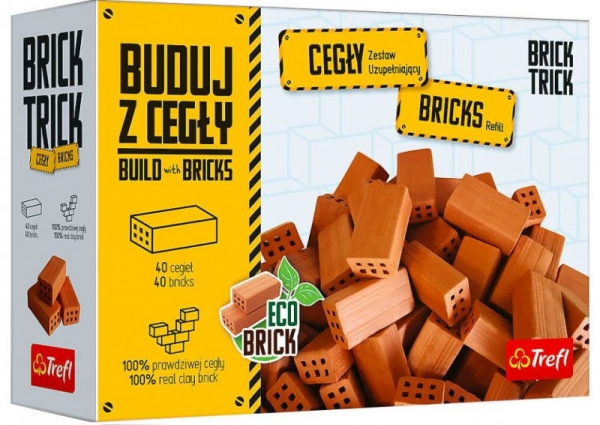 Zestaw uzupełniający Brick Trick cegły pełne 40 sztuk (61553)