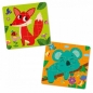 Piankowe puzzle 2w1 - The Fuzzies (RK6050-01)