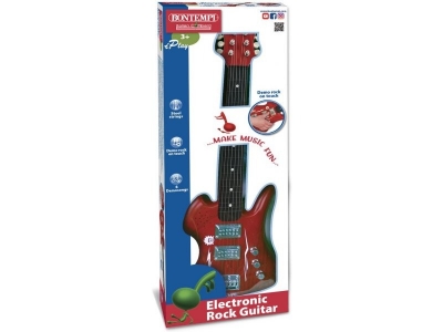 Gitara rockowa czerwona 041-244815