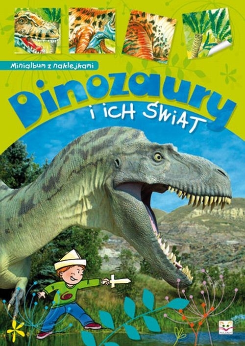 Minialbum z naklejkami Dinozaury i ich świat