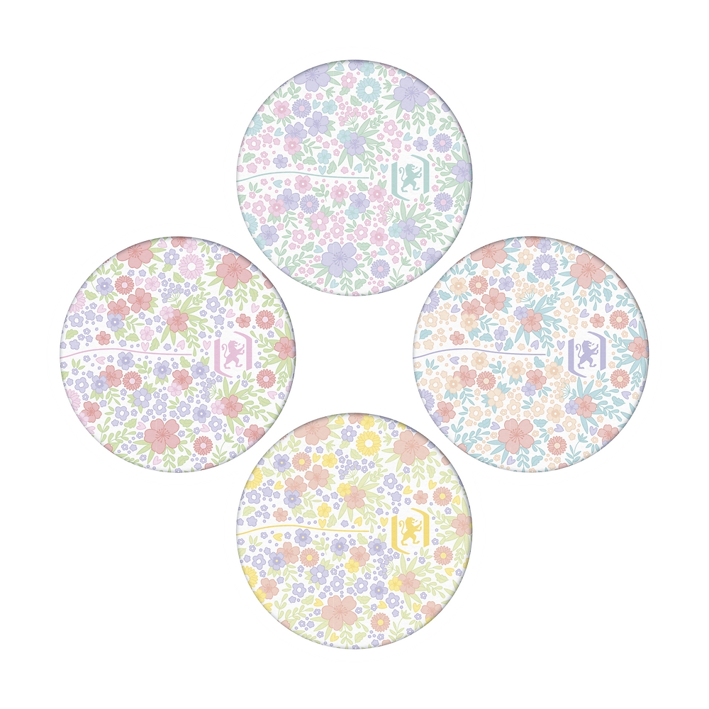 Notatnik Oxford Floral A6/80k linia, 1 szt