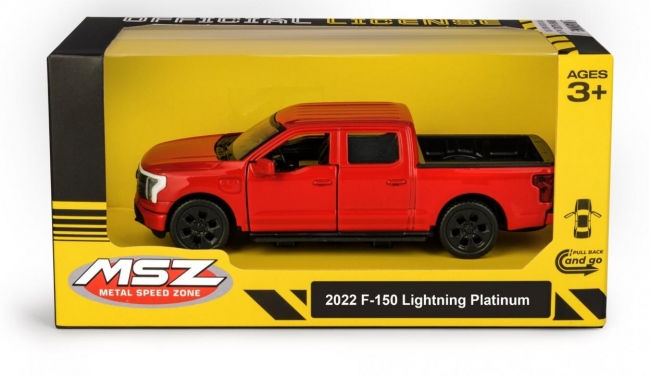 2022 Ford F-150 Lightning Platinum Red