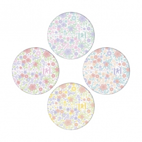 Notatnik Oxford Floral A6/80k linia, 1 szt