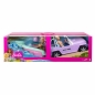 Barbie Przejażdżka 2 lalki + samochód + motorówka