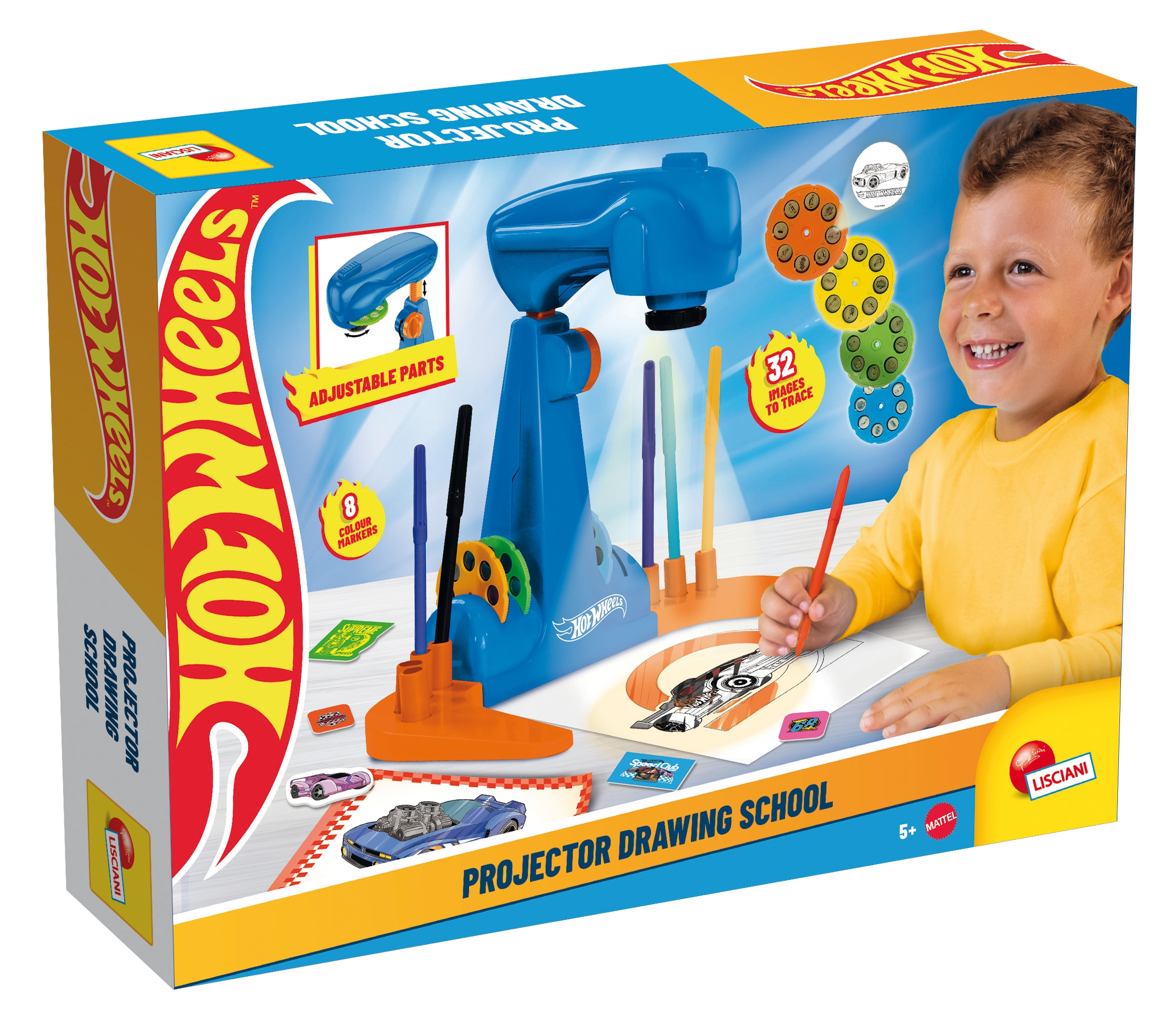 <img src='https://webimage.pl/pics/531/4/d8008324114061.jpg' style='height:440px' /> Szkoła rysowania z projektorem - Hot Wheels