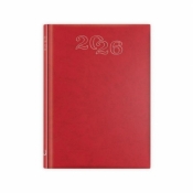 Terminarz 2026 B6 standard czerwony