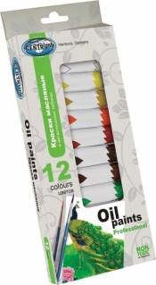 Farby olejne 12 kolorów 12ml