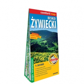 Beskid Żywiecki laminowana mapa turystyczna 1:50 000