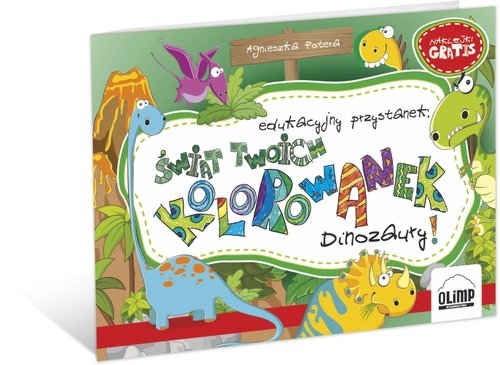 Edukacyjny przystanek: Świat twoich kolorowanek Dinozaury!