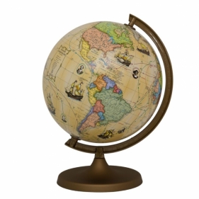 Globus trasami odkrywców w kartonie 22cm w.angiel.
