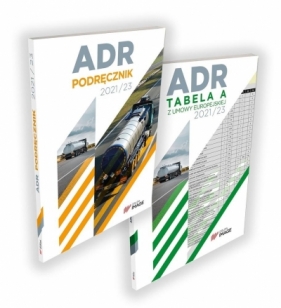 ADR 2021-2023 podręcznik + tabela A - Praca zbiorowa