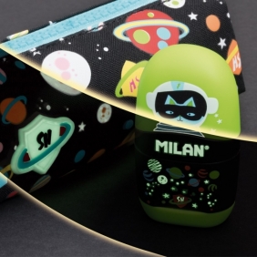 Temperówko-Gumka Capsula Super Heroes Space, Pud.