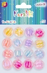 Koraliki plastikowe 11mm 16szt