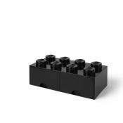 LEGO, Szuflada klocek Brick 8 - Czarna (40061733)