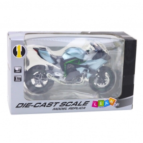 Motocykl metalowy ze światłem i dźwiękiem 1:12