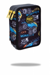Coolpack, piórnik potrójny z wyposażeniem Jumper 3 - Monster (E67605)