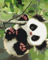 Obraz Paint it! Malowanie po numerach. Słodka panda (BS51959)