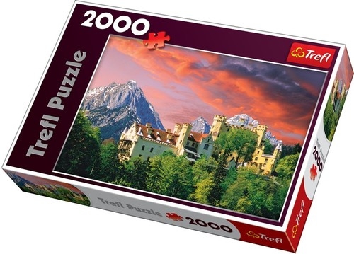 Puzzle Zamek Hohenschwangau, Bawaria 2000 elementów (27053)