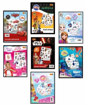 Disney Tatuaże MIX (GXP-556625)