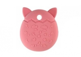 Etui case na Tamagotchi silikonowy pudrowy róż