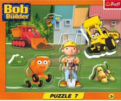 Puzzle  5-10 wyciskane Bob i przyjaciele (31153)