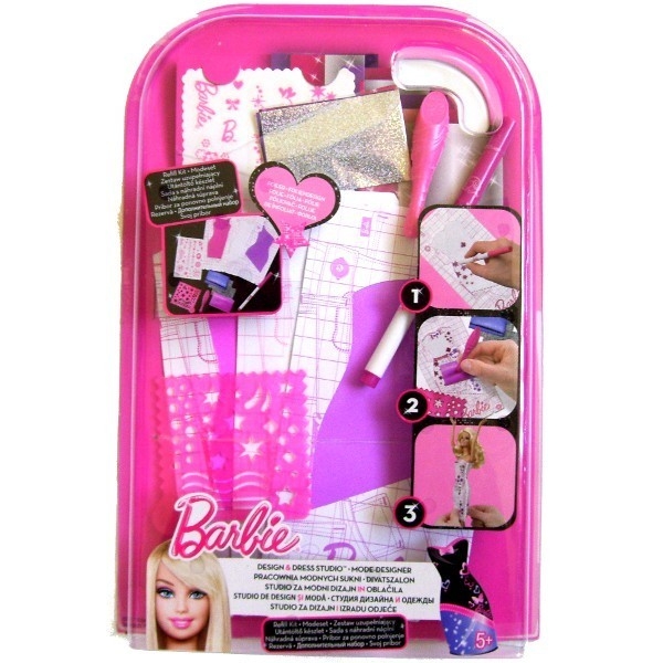 BARBIE Studio projektowe akcesoria