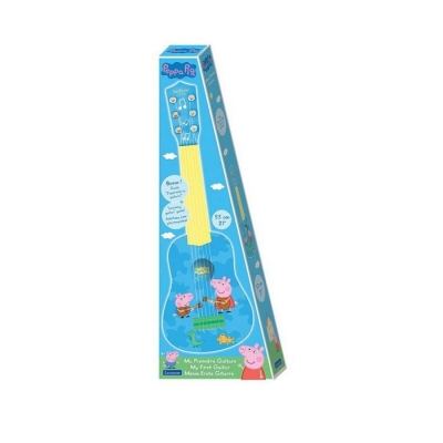 <img src='https://webimage.pl/pics/532/2/d3380743062532.jpg' style='height:440px' /> Moja pierwsza gitara Świnka Peppa Lexibook K200PP