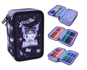Coolpack, Piórnik potrójny z wyposażeniem Jumper 3 - Kuromi (F067031)