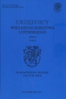 Urzędnicy Wielkiego Księstwa Litewskiego Spisy tom 2 Województwo Rachuba Andrzej (red.)