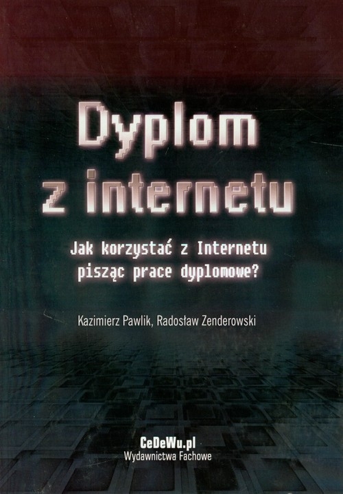 Dyplom z internetu