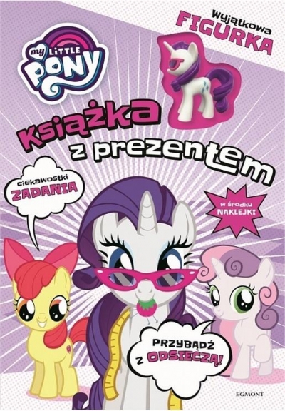 My Little Pony. Książka z prezentem. Rarity