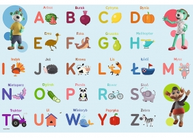 Puzzle edukacyjne 30: Trefliki poznają alfabet (15553)