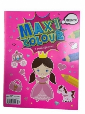 Maxi Colour. Księżniczki - Praca zbiorowa