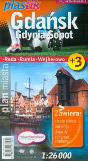 Gdańsk Gdynia Sopot plan miasta