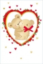 Karnet Walentynki - Sweet Teddies