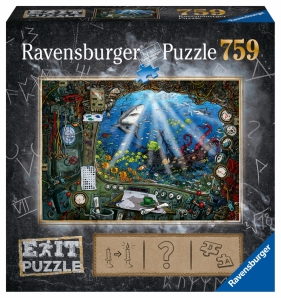 Ravensburger, Puzzle Exit 759: Łódź podwodna (199532)