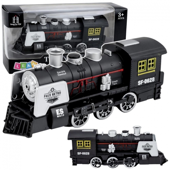 <img src='https://webimage.pl/pics/533/0/d5905991090533.jpg' style='height:440px' /> Lokomotywa klasyczna światło, dźwięk, dym czarna