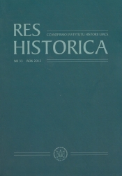 Res Historica Nr 33 Rok 2012
