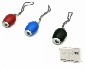 Brelok z zegarkiem wyświetlacz LED MIX