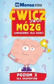 Mensa Kids Ćwicz swój mózg Łamigłówki dla dzieci 3 - Praca zbiorowa