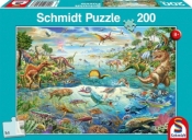 Puzzle 200: Świat dinozaurów (106961)