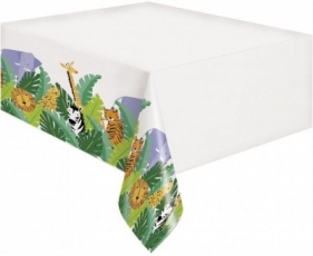Obrus plastikowy Animal Safari 137x213cm
