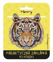 Zakładka magnetyczna - Mandala Tygrys