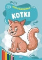 Moja kolorowanka. Kotki - Opracowanie zbiorowe