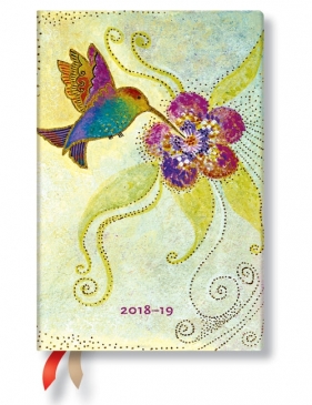 Kalendarz 18M 2019 Hummingbird Mini Horizontal
