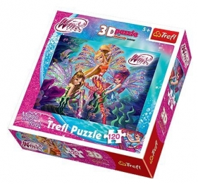 Puzzle 120 Syreny Winx - Puzzle 3D (35653) - 36563